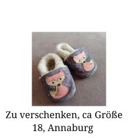 Krabbelschuhe ca Größe 18 zu verschenken Sachsen-Anhalt - Annaburg Vorschau