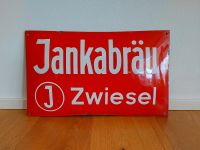 Jankabräu Zwiesel Emaille Werbeschild Baden-Württemberg - Esslingen Vorschau