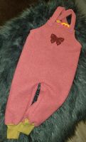 Wollwalk Latzhose Gr 86 92 pink öko neu handmade diy Kiel - Melsdorf Vorschau