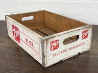 VINTAGE USA SEVEN 7 UP KISTE HOLZKISTE MAN CAVE TABLETT ABLAGE Nordrhein-Westfalen - Hamm Vorschau