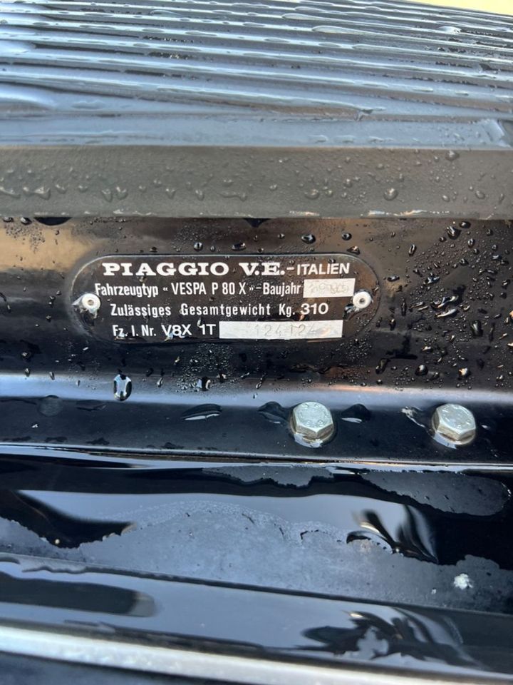 Piaggio Vespa PX 80 E Lusso Elestart in gutem Originalzu in Freiburg im Breisgau