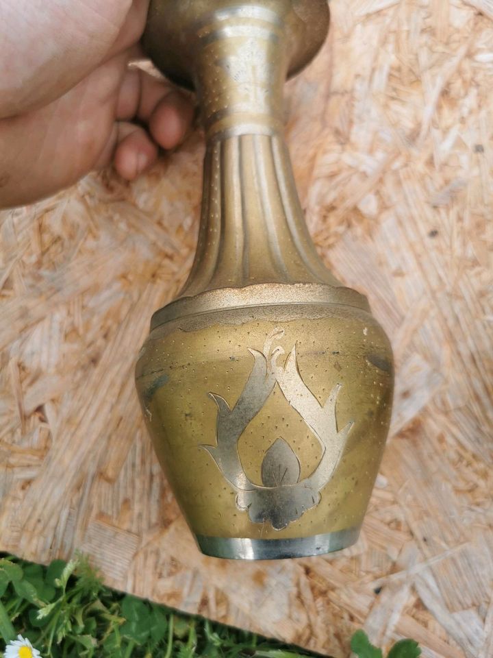 Handgemachte Kanne und Vase. Deko Vintage Loft shabby chic in Freiberg