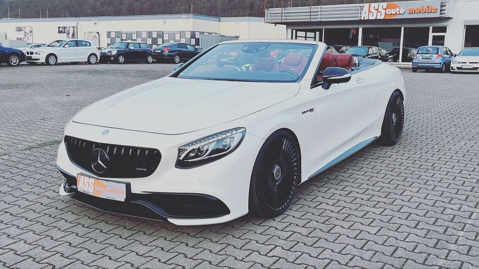 Mercedes Benz S 63AMG-4M+/Swaro/HuD/Burm/360°/SofC/Airsc/Mass/1 in Heidenheim an der Brenz