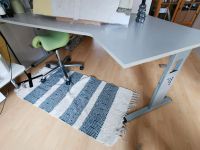 Schreibtisch Büro kreativ Tisch über Eck höhenverstellbar massiv Nordrhein-Westfalen - Erftstadt Vorschau