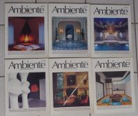 Ambiente Zeitschrift Wohnen Design 6 Ausgaben 1983 Niedersachsen - Burgdorf Vorschau