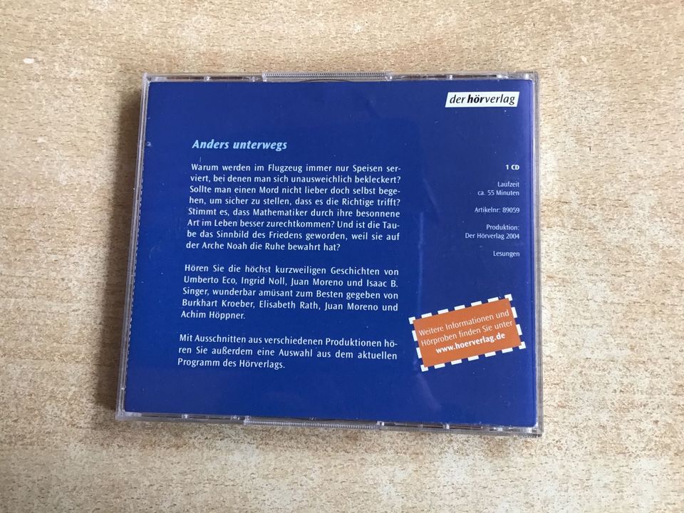 Hörbuch „Hörvergnügen pur“ CD* in Freden