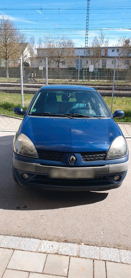 Renault Clio II 1.2 16V, blau, BJ 2002, TÜV 01/26 in Neufahrn