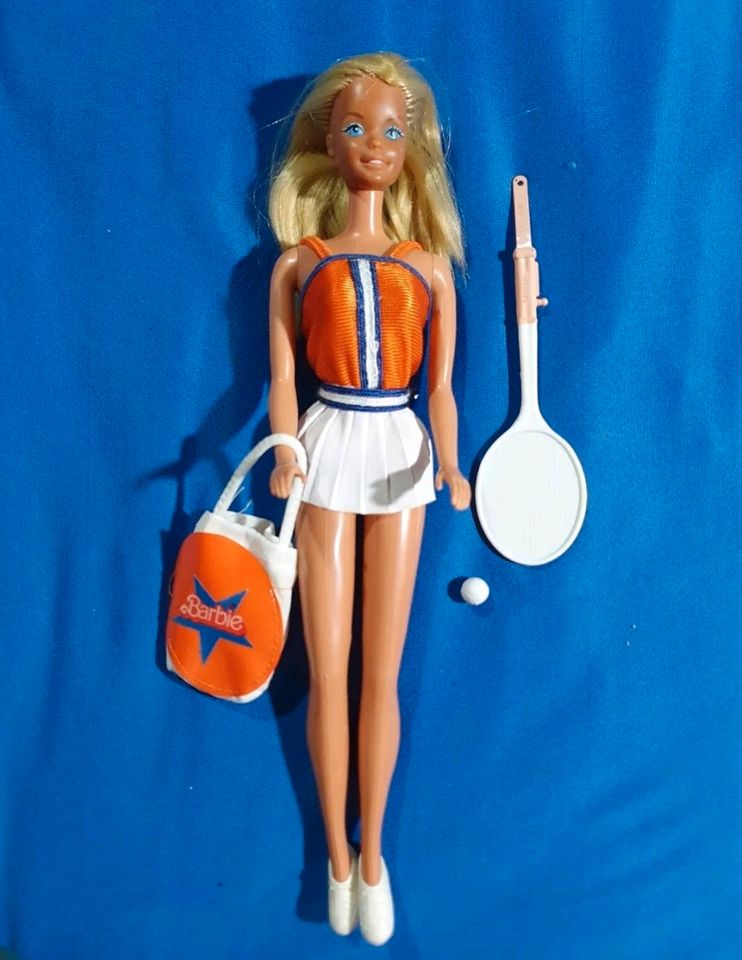 Sports Star Tennis Barbie Puppe 70er #1334 '79 Championne Vintage in Presseck