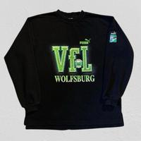 VfL Wolfsburg Vintage 90‘s Pullover - Größe M - Zinnenwappen Niedersachsen - Meine Vorschau