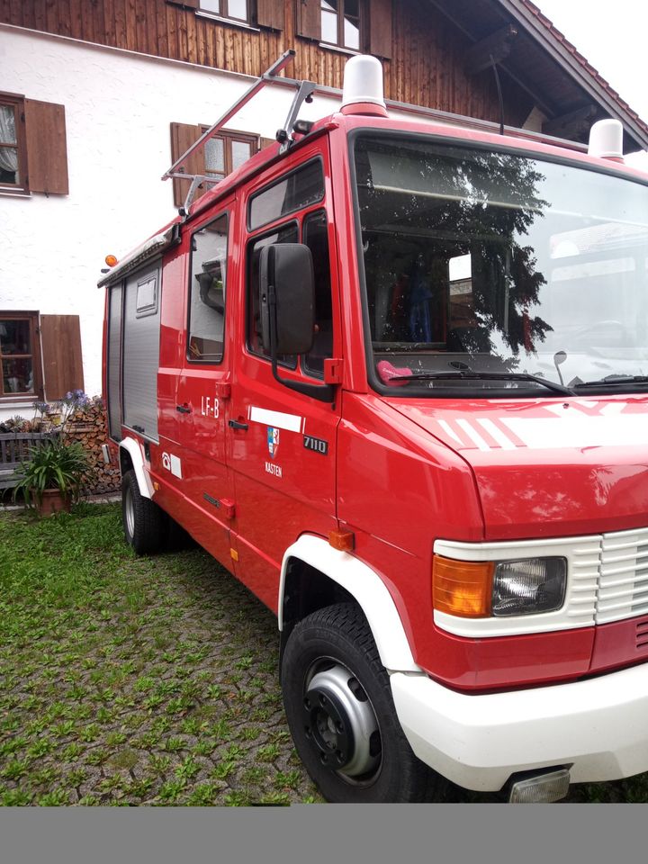 Feuerwehr-Camper_D711_LKW Kasten_OLDTIMER in Füssen