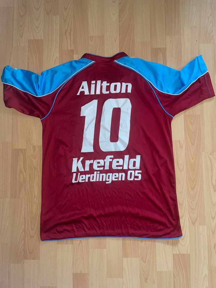 KFC Uerdingen Sondertrikot 09/10 Ailton in Moers