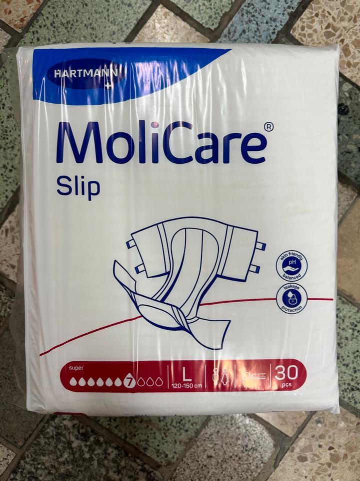 1 Paket Molicare Windeln für Erwachsene Gr. L neu in Lößnitz