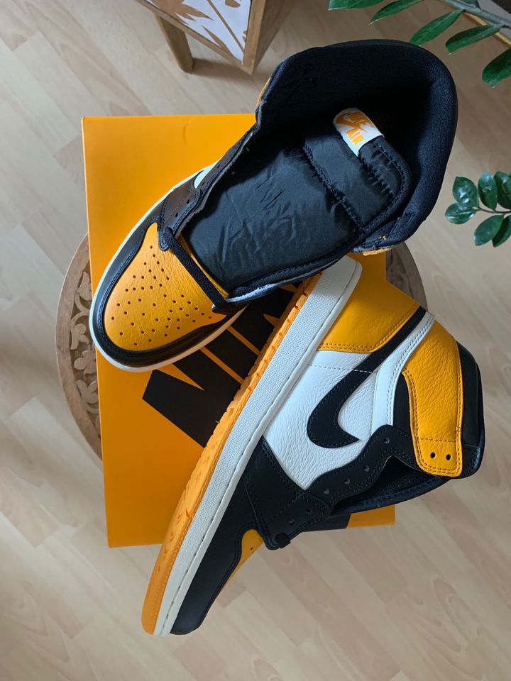 Nike Air Jordan 1 Retro High OG Taxi inkl. OVP Sneaker in Berlin