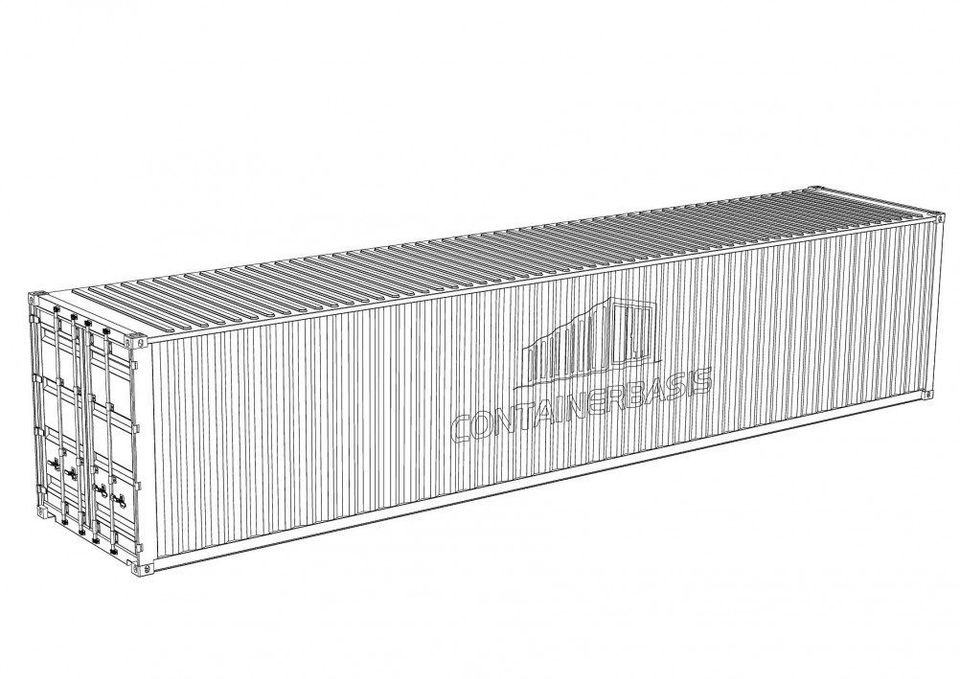 Tiny Haus Container 40" (ca.30qm) in Roding
