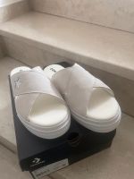 Converse Leder Pantoletten creme weiß Gr  40 Bayern - Rotthalmünster Vorschau