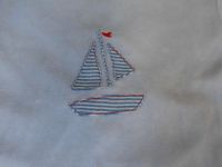 Petit Bateau Strampler Schlafanzug hellblau blau Schiff, Gr. 68 Stuttgart - Stuttgart-Ost Vorschau