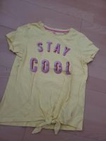 Shirt 134 140 T-Shirt  gelb " Stay Cool" Brandenburg - Forst (Lausitz) Vorschau