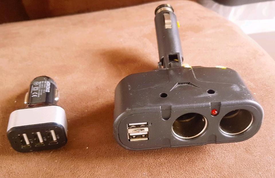 Verkaufe 2 USB Stecker für Zigarettenanzünder in Dresden