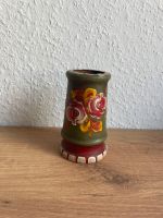 Handbemalte Vase Holzvase Bauernmalerei Vintage Niedersachsen - Braunschweig Vorschau