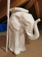 Porzellan - großer Elefant - 45 cm - (Blumenständer) Bayern - Oberottmarshausen Vorschau