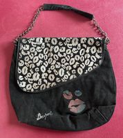 Desigual Tasche Wildleder Optik Kussmund Leo Nordrhein-Westfalen - Nettetal Vorschau