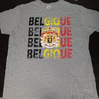5XL BELGIQUE T-Shirt BELGIEN Belgium Brüssel EM 24 Euro Fanshirt Baden-Württemberg - Mannheim Vorschau