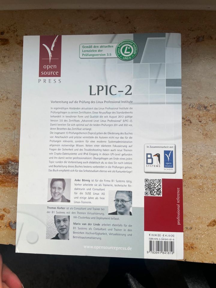 Buch LPIC-2 Vorbereitung auf die Prüfung des Linux Professional in München