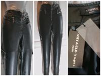 Ungetragene Amy & Clo in Vogue Kunstleder Leggings Hose Biker L Bayern - Straubing Vorschau