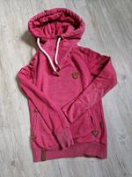Naketano Pullover Pulli Hoodie Kapuze pink rot XS Saarland - Kleinblittersdorf Vorschau