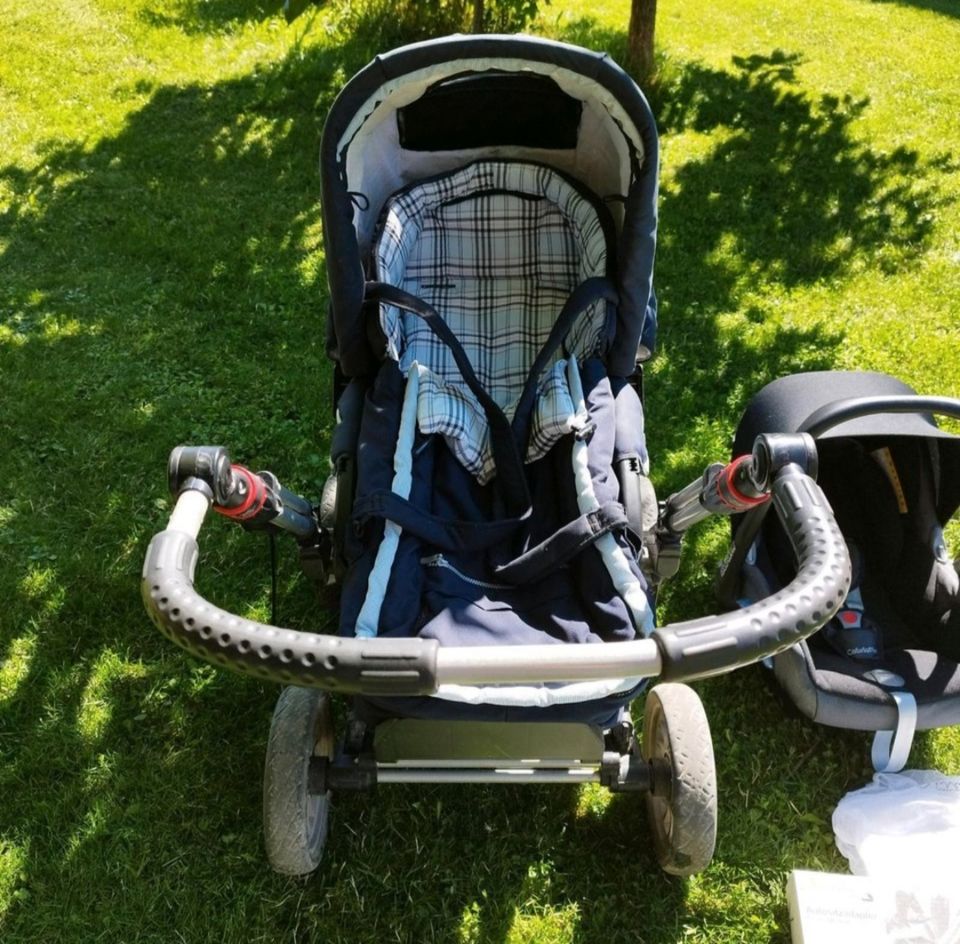 Kinderwagen Hartan mit Maxi Cosi und viel Zubehör in Traunstein