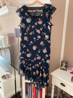 Sommerkleid Damen blau/Blumen asymmetrisch Top! Schleswig-Holstein - Glinde Vorschau