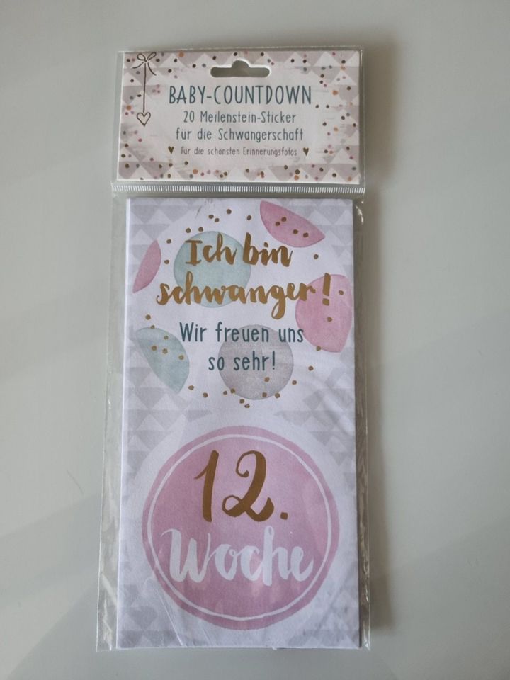 Baby Countdown Schwangerschaft Erinnerungen Fotos in Gladbeck