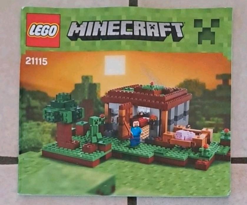 Lego Minecraft Steves Haus vollständig 21115 in Erftstadt