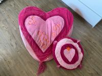 HABA Pia Sitzkissen Herzkissen Sitzsack + rundes Kissen, pink Nordrhein-Westfalen - Geilenkirchen Vorschau