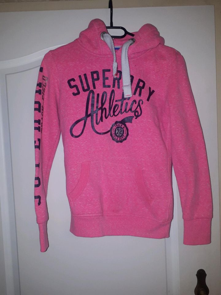 Superdry Pullover, pink, Gr. S in Apen