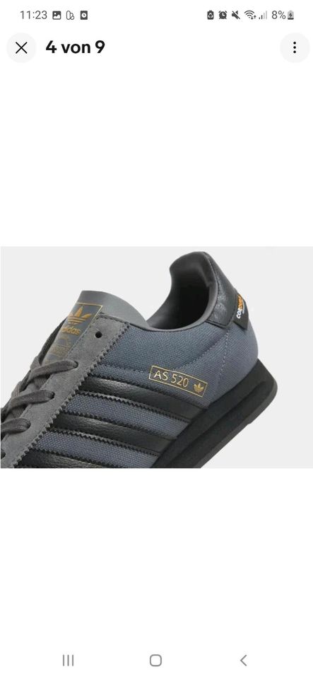 Adidas Originals Herren Sneaker gr 45 1/3 neu grey NEU in Rheinberg