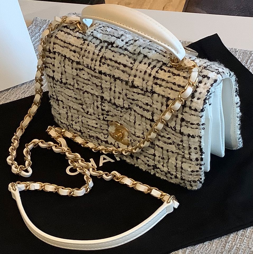 Chanel Tweed Tasche NEU ❤️ in Geversdorf