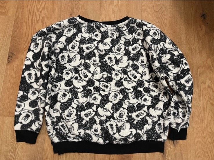 Mickey Maus Pullover - Schwarz/Weiß - weich in Bremen