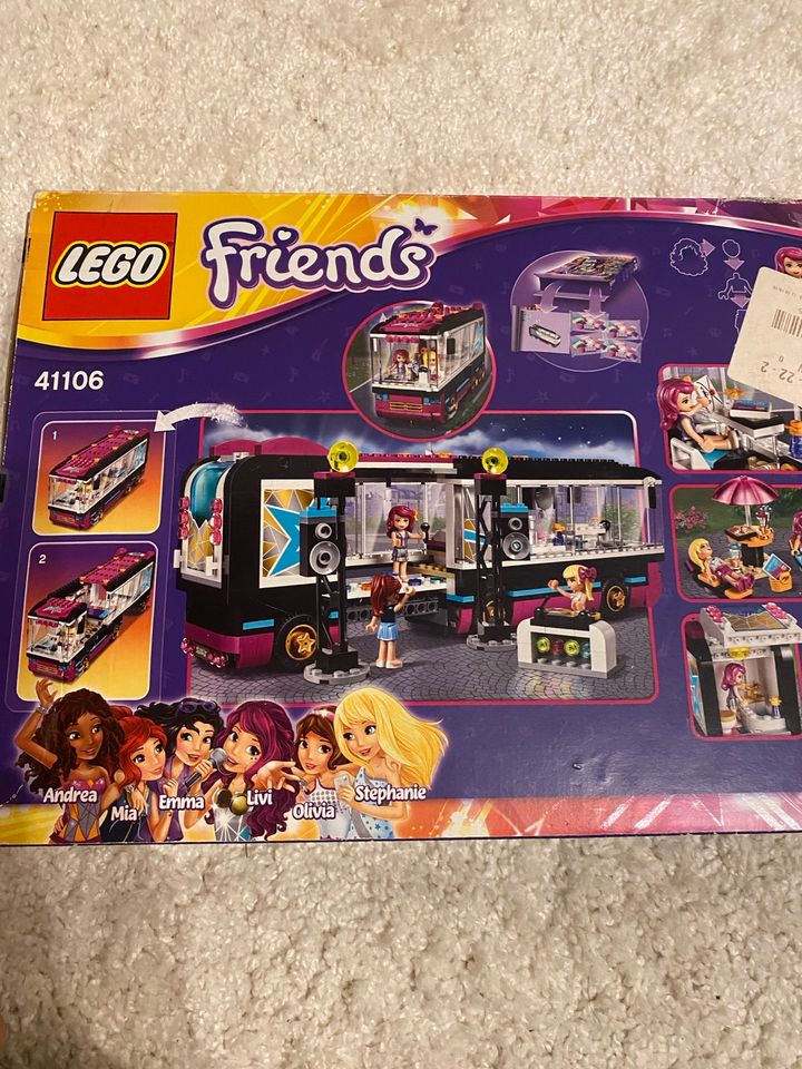 Lego Friends 41106 Popstar Tourbus in Karlshuld