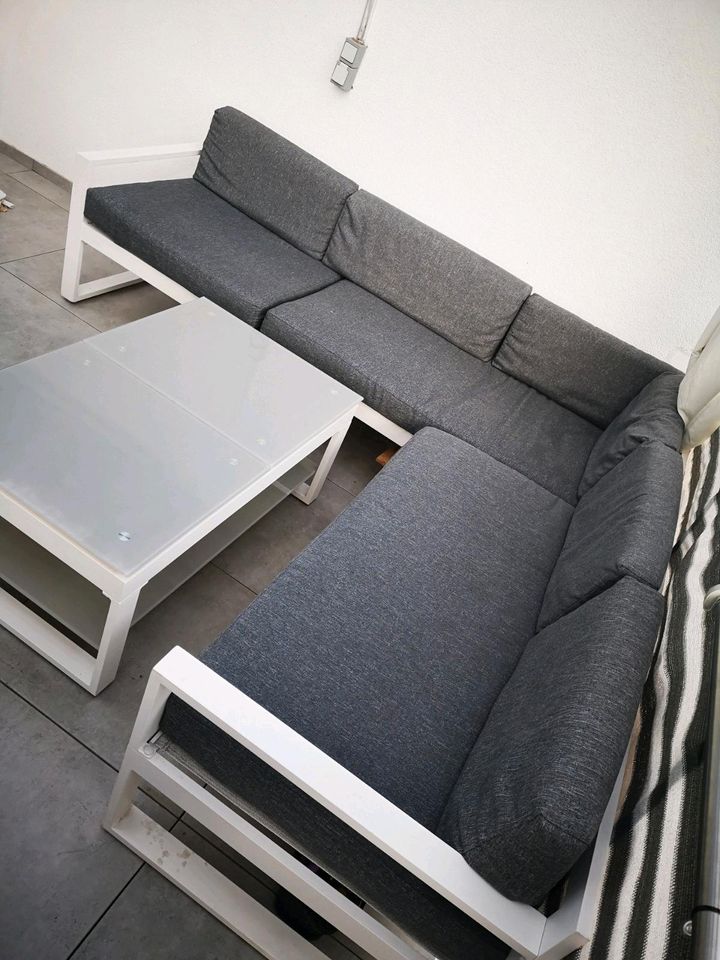 Loungeset loungeecke sitzlounge Garten Balkon terasse in Baden