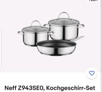 NEU! 3-teil. Induktionsfähiges Edelstahl Kochset Neff/BergHoff Baden-Württemberg - Filderstadt Vorschau