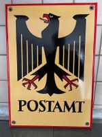 Emailleschild POSTAMT „ Sammlerstück“ 42 cm X 30 cm Bayern - Amberg Vorschau