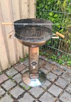 Edelstahl Grill / Standgrill / Säulengrill Bayern - Pliening Vorschau