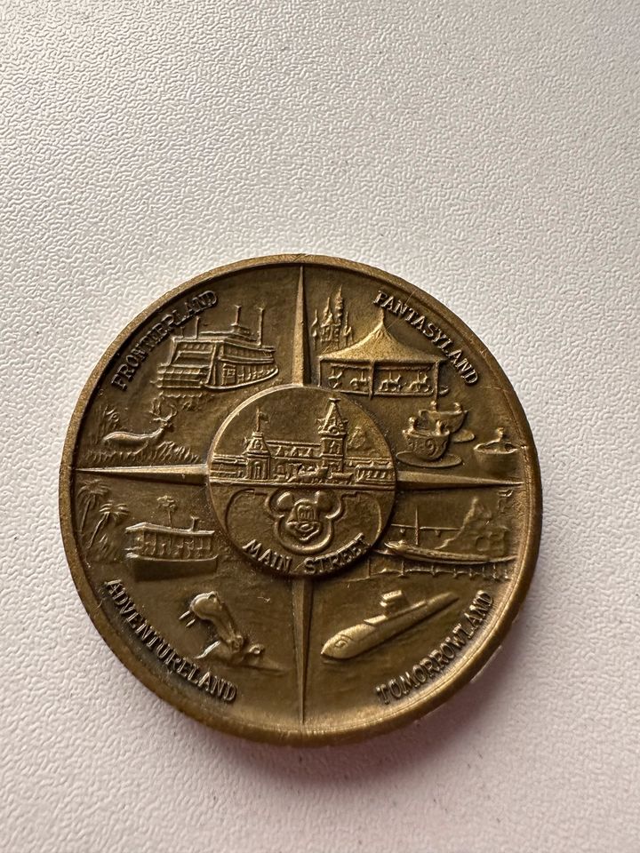 Disneyland Paris 1960‘s Bronze Medallion in Schiphorst