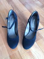Schuhe Tamaris 38 Absatzhöhe 8 cm schwarz Konfirmation Hessen - Baunatal Vorschau