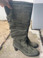 Echt Leder Stiefel von Lloyd - dunkelgrün / Gr. 41 Nordrhein-Westfalen - Viersen Vorschau