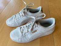 Puma Sneakers Turnschuhe weiß gold Bayern - Windsbach Vorschau