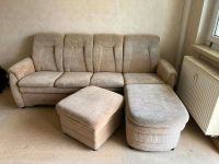 Ecksofa Couch Couchgarnitur Sofa Sitzmöbel mit Hocker Sachsen - Kamenz Vorschau
