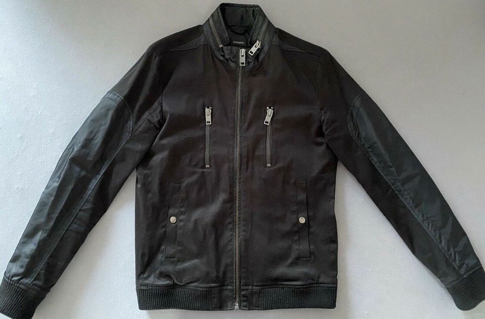 Jacke Diesel Industries Herren schwarz M in Heubisch