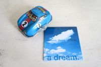 Kühlschrank Magnet Dreams Spielzeug Retro Blechauto Blau 7 cm München - Pasing-Obermenzing Vorschau